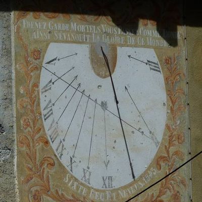 Cadrans solaires de la Alta Val di Susa : 3 - Cesana-Torinese : Bousson, San-Sicario