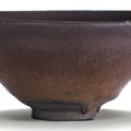 A 'Jian' 'Hare's Fur' black-streaked bowl, Song dynasty (960–1279)