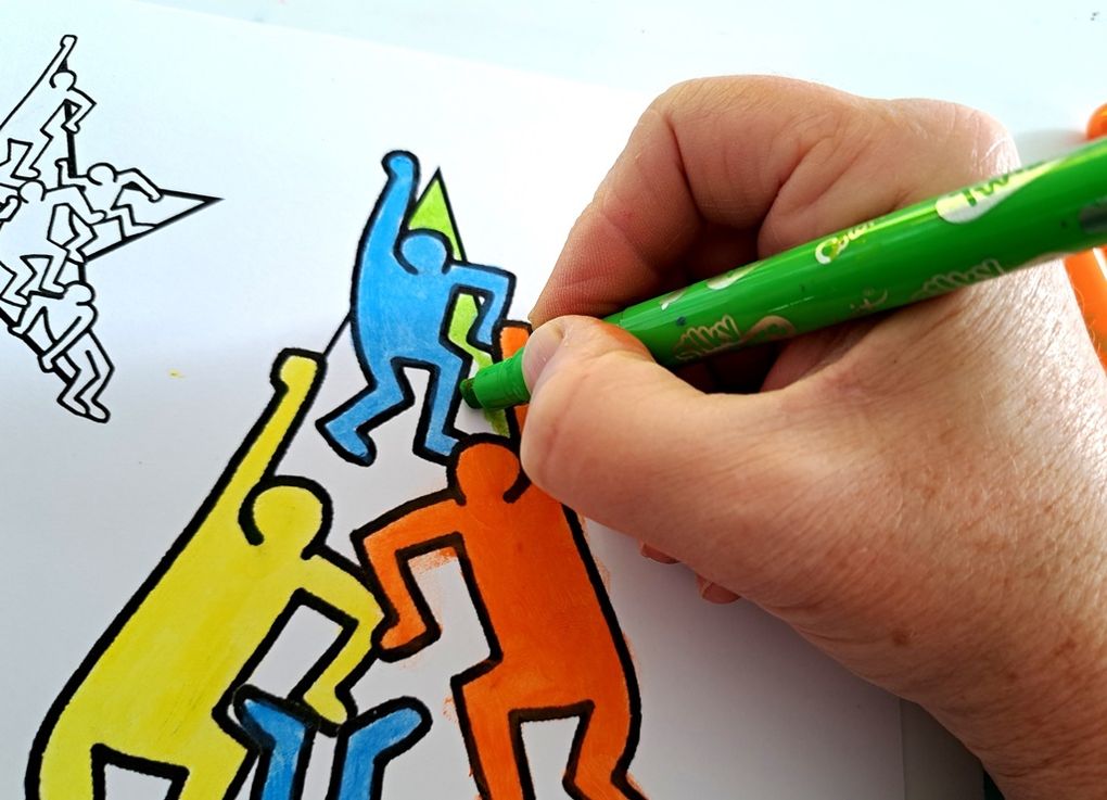 Le sapin KEITH HARING