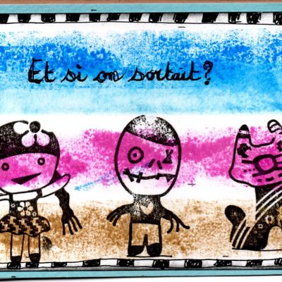 scotch de masquage pour un fond tt simple!!!