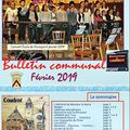 Bulletin Communal CAUDROT Février 2019