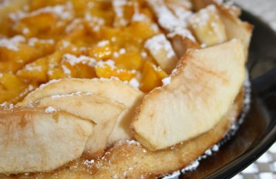 Tarte pomme mangue
