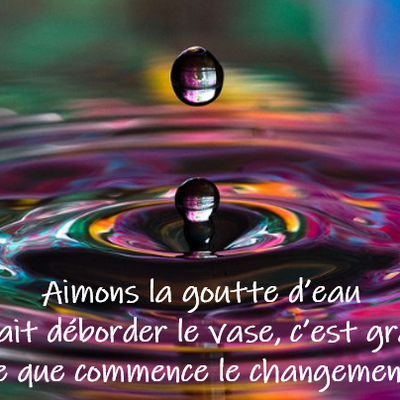La goutte d'eau