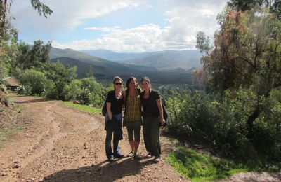 la visite de deux petites belges à Ayacucho