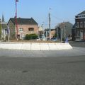 Rond-point à Fléron (Belgique)