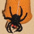 Un panier au crochet pour Halloween, inspiration DROPS