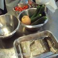 Atelier des Chefs, épisode 1 : Dos de cabillaud vapeur laqué au miel de soja, caviar de courgettes et crumble parmesan