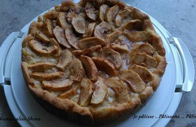 TARTE FLAN AUX POMMES