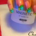 CHA'NAILS, Alison, Pose gel sur capsules décor acrylique. 