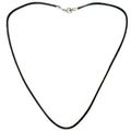 COLLIER CORDON Noir Coton huilé Brillant Longueur 35 à 80 cm au choix