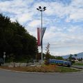 Rond-point à Port-Valais (Suisse)