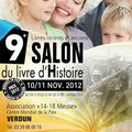 Agenda historique et culturel : les prochains salons du livre d'histoire (novembre 2012)