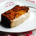 Cake gourmand potimarron-noisette (vegan)