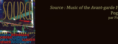 Source : Music of the Avant-garde 1968-1971 (Pogus, 2009)