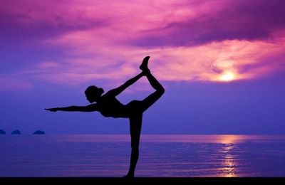 Une séance de yoga