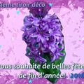 Joyeuses fêtes sur troisième tiroir déco!