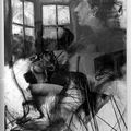 Sylvain GERARD . oeuvre 2 - L'homme à sa fenêtre 