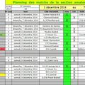 Résultats des 6 & 7 décembre