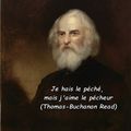 Péché - Pécheur -- Thomas-Buchanan Read (Citation, in Ce qu'un mot peut faire)