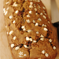 Lazy loaf pour un goûter... Pain irlandais, pépites de chocolat & sucre perlé