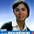 Aude Bouvéron, candidate du Rassemblement Bleu Marine pour la 11e circonscription des Français de L'étranger