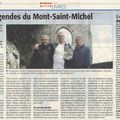 Le Mont Saint Michel raconté dans une BD normande