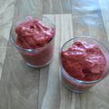 Sorbet express......fruits rouges au BLENDER