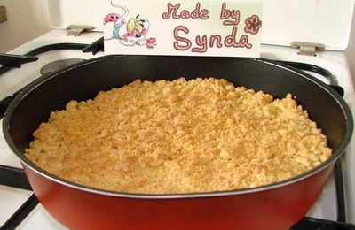 Crumble aux pommes