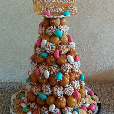Ma première pièce montée de choux (^_^)