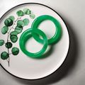 Important pair of jadeite bangles