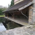 Roinville sous Dourdan, le lavoir, the wash house, het openbare washuis.