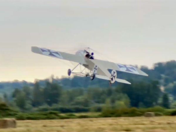 Un Fokker Eindecker, de la première guerre mondiale
