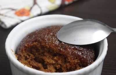 Pudding vapeur au four micro-ondes (et à la crème de Salidou !)