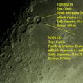 Observation de la lune au C8 ; APN Canon 450D +
