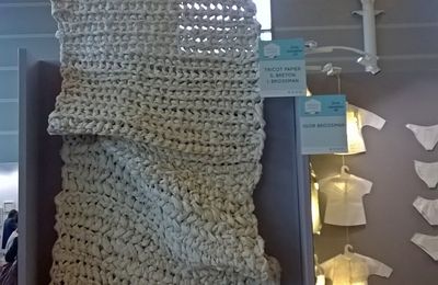 Les fils se mêlent au salon de l'Aiguille en Fête..
