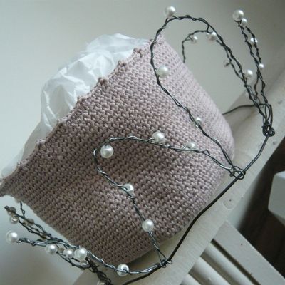 Crocheter des petites corbeilles qui serviront