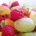 Salade de fruits de fin d'été