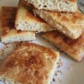Brioche sans gluten et les fleurs du Crous