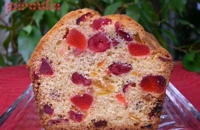 Gâteau de Pourim #4 : Cake aux fruits confits de Pierre Hermé, un cake classique particulièrement savoureux