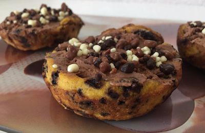 Tartelettes chocolats potiron ( avec ou sans thermomix )