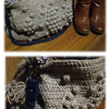 Sac à noisettes en crochet