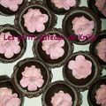 cupcakes choco-cerise