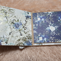 Mini album enveloppes georgia blue by Corinne 