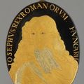 A Rare and Fine Collection of Japanese Export Lacquer Portrait Medallions. Late 18th Century