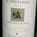 Domaine d'Aupilhac, Montpeyroux rouge 2002