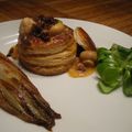 Bouchées à la viande hachée et son endive braisée !