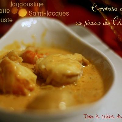 Cassolette marine au pineau des Charentes