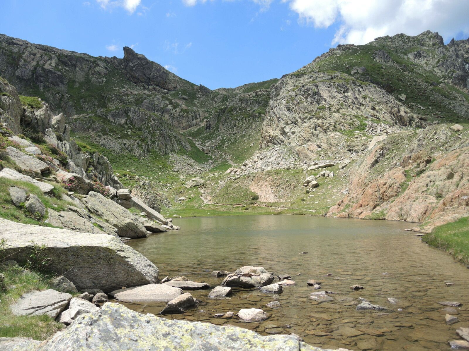 Col de Peyreget, rando Pombie-Peyreget, montée, premier laquet (64)