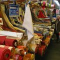 Marché tissu Reims