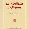 Le Château d'Otrante ; Horace Walpole